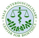 Yale Interdisciplinary Center For Bioethics Logo, links to homepage